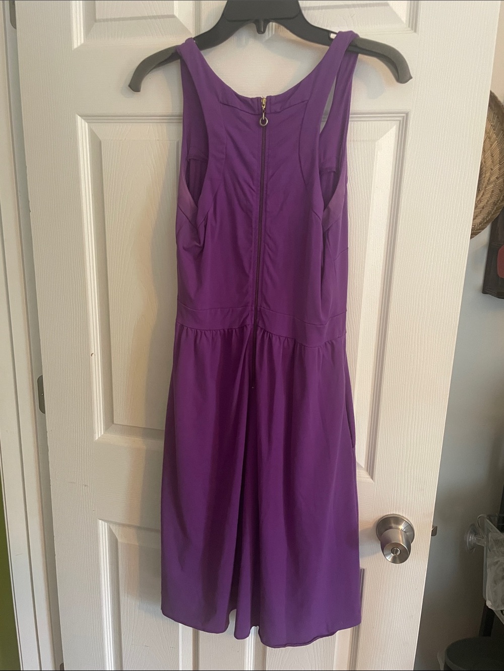 Cynthia Rowley purple dress with pockets - Picture 3 of 3
